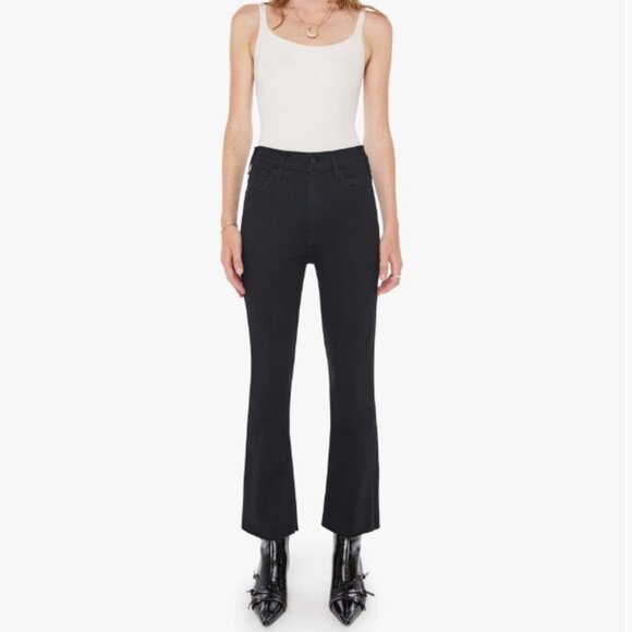 MOTHER The Hustler Ankle Fray Jeans - Not Guilty - Picture 1 of 16